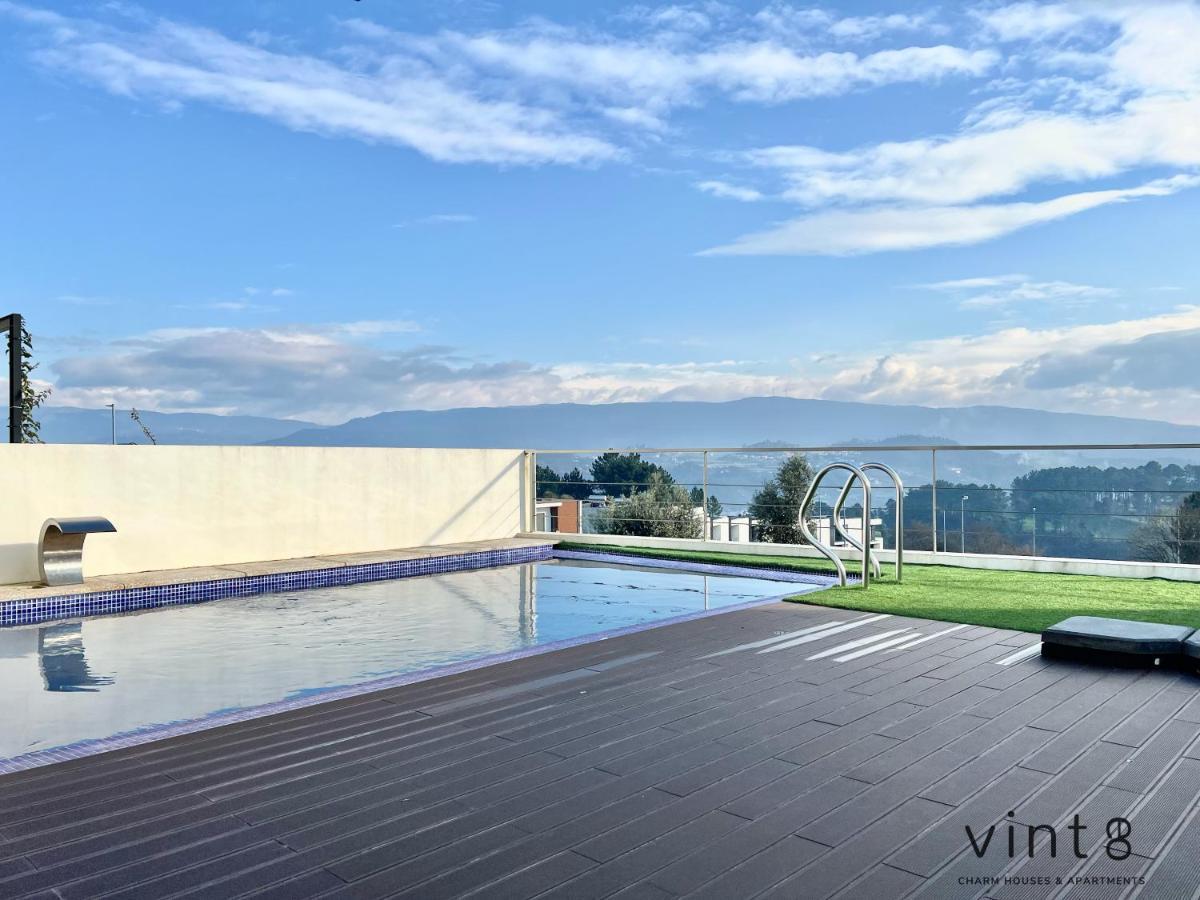 Villa Casa Do Golfe By Vinteoito Amarante Esterno foto