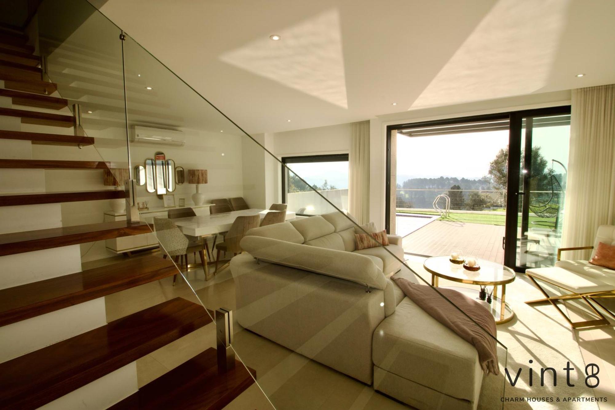 Villa Casa Do Golfe By Vinteoito Amarante Esterno foto